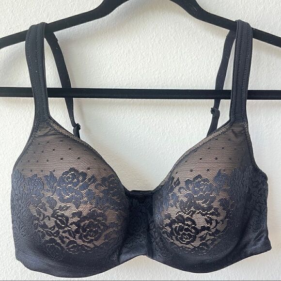 Soma stunning support balconette bra in black Sz 34D - Picture 2 of 7